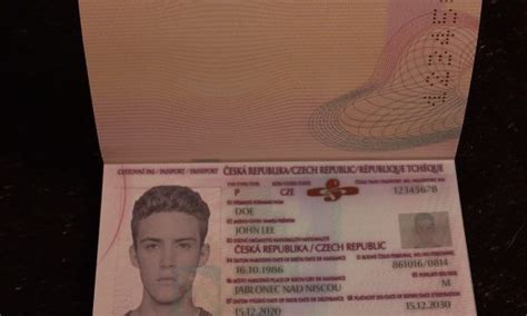 We initiate the process as soon as the payment is confirmed. . Fake czech passport